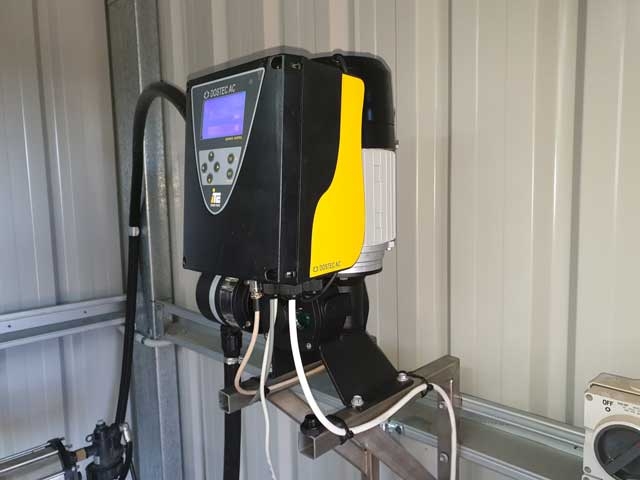 Accurate, efficient automatic dosing pump