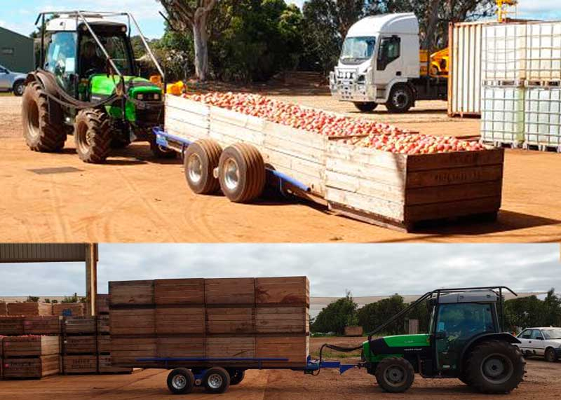 Bin/chain loaders increase efficiency at harvest