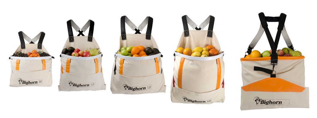 Bighorn range of fruit picking bags