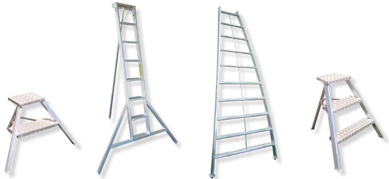 Transtak® aluminium orchard ladder range