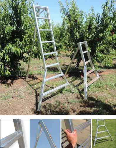 Tripod ladders designed with users in mind